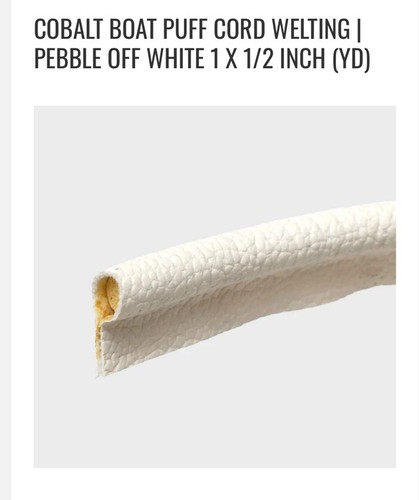 Cobalt boat puff cord welting - cord,