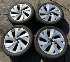 2020-2025 VW GOLF MK8 CADDY 17 INCH ALLOY WHEELS SET BELMONT 225/45/17 5x112