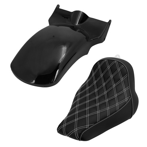 Metal short bobber fender - bobber, w/