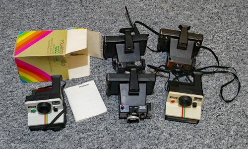 Polaroid cameras job lot - -,