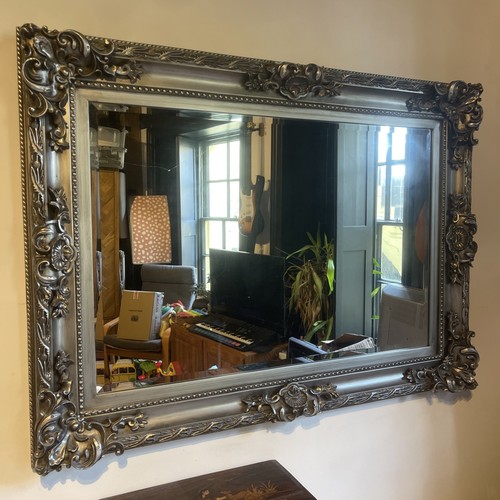Large ornate mirror 114 84cm - 114, x