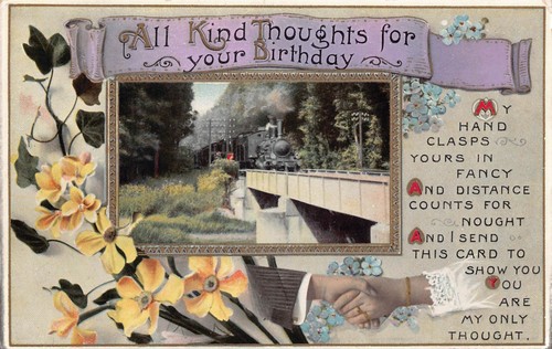 Family history postcard - history,