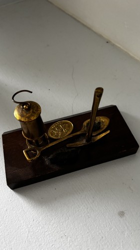 Welsh miners coal brass - , &