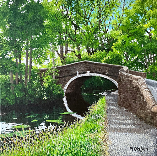 Canal bridge salterforth - bridge,