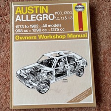 Austin Allegro Haynes Owners
