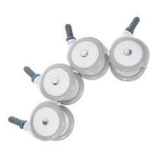  4 Pcs Castor Wheels Small