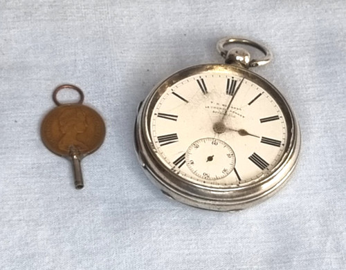 Antique hallmarked silver - antique, 1889
