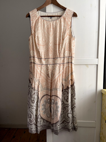 Laura ashley silk dress - silk,