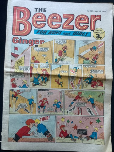 The beezer comic 8th september - the,