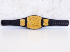 WWE MATTEL BASIC DULL SPINNER CHAMPIONSHIP WRESTLING FIGURE TITLE BELT WWF