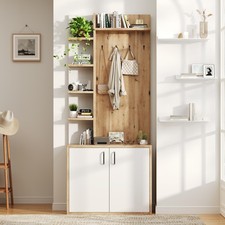 Hallway Coat Rack with 5