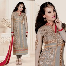 ASH GRAY GRGT HEVY EMBR INDIAN