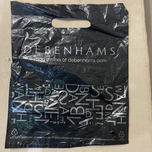 Debenhams plastic carrier - carrier, bag