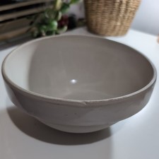 Vintage French Stoneware Terrine Mixing Bowl No. 30 - 21cm Diameter