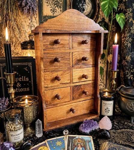 Vtg crafted wooden - vtg, spice