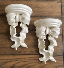 Ceramic Ribbon Bow Wall