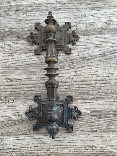 Rare victorian gothic brass - gothic,