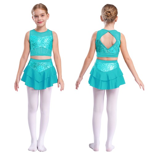 Girls sequins gymnastics - uk,
