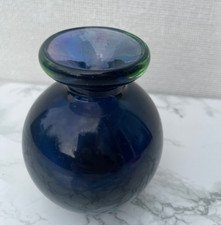 VINTAGE ART GLASS VASE SMALL