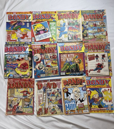 12x the dandy comic books - 12x,
