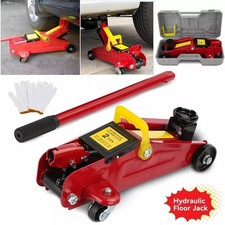 Trolley Jack 2 Ton Tonne Low Profile Hydraulic Floor Lifting Car Van Garage Tool