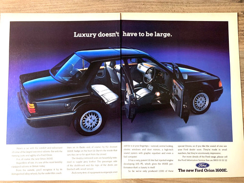 Ford orion ghia 1600e - ghia,