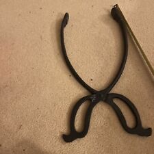LARGE HAND FORGED WROUGHT IRON  FIRE TONGS, WOOD BURNING STOVE, OPEN FIRE