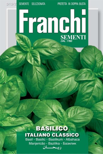 Franchi seeds italy basil - italy,