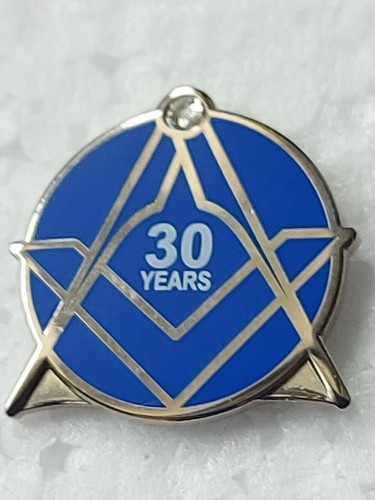 Masonic years service pin - service,