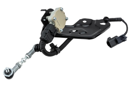 Left rear headlight level - rear,