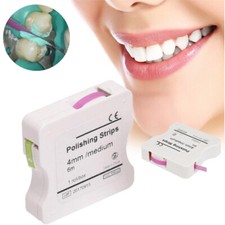 1Roll Abrasive Tool Interdental Oral Care 4mm Resin Tooth Polishing Strip Dental