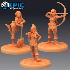 Half Dwarf Adventurer 3D
