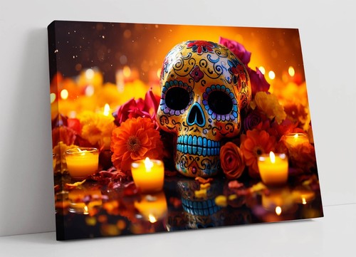 Mexican day the dead sugar - the,