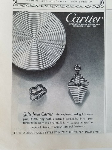 1950 vintage cartier gold - 1950,
