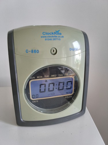 Clockrite c860 digital time - c860,