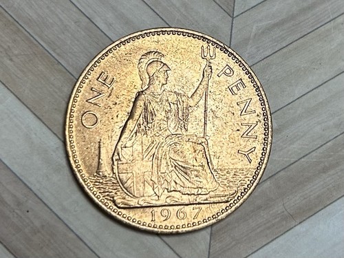 1967 pennies queen - pennies, uk