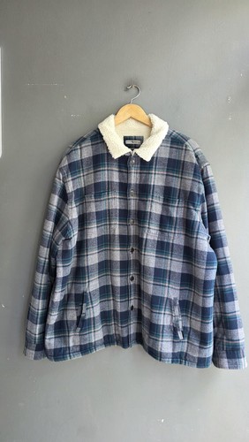 Blue teal check sherpa - tu,