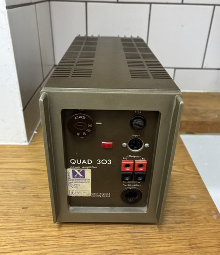 Quad 303 power - power, amplifier