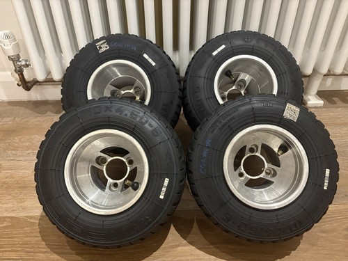 Karting wet alloy rims - alloy, set
