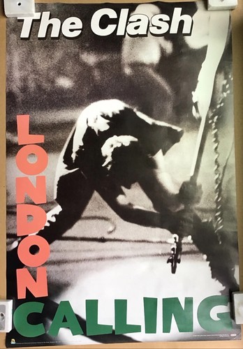 The clash poster - clash, london