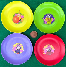 ALL FOUR tea set saucers /