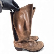 Fly London Women's Brown Leather Boots Size 6