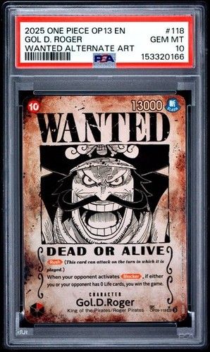 Gol roger wanted - (sp), (wanted