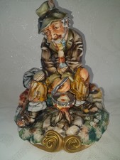 LARGE CAPODIMONTE PORCELAIN