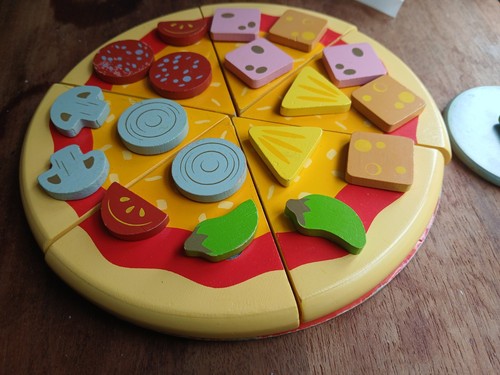Bijiggs wooden pizza toy - , role