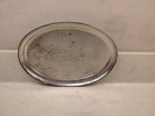 small french canape tray pewter vintage finish ideal for Christmas celebrations