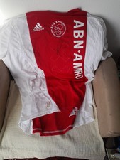 Original Authentic Adidas Ajax Amsterdam 2007/2008 Home Shirt Mens Medium