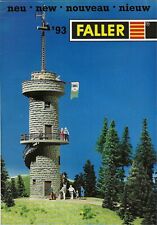 Faller Modellbau kits 24 page 1993 neu catalogue German Memory Car Mercedes