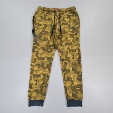 Nike Mens Tech Fleece Joggers Green Medium Camo Pants 823499 347