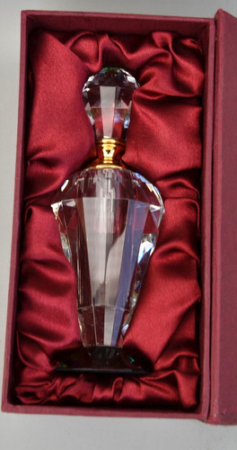 Vintage crystal perfume - crystal,